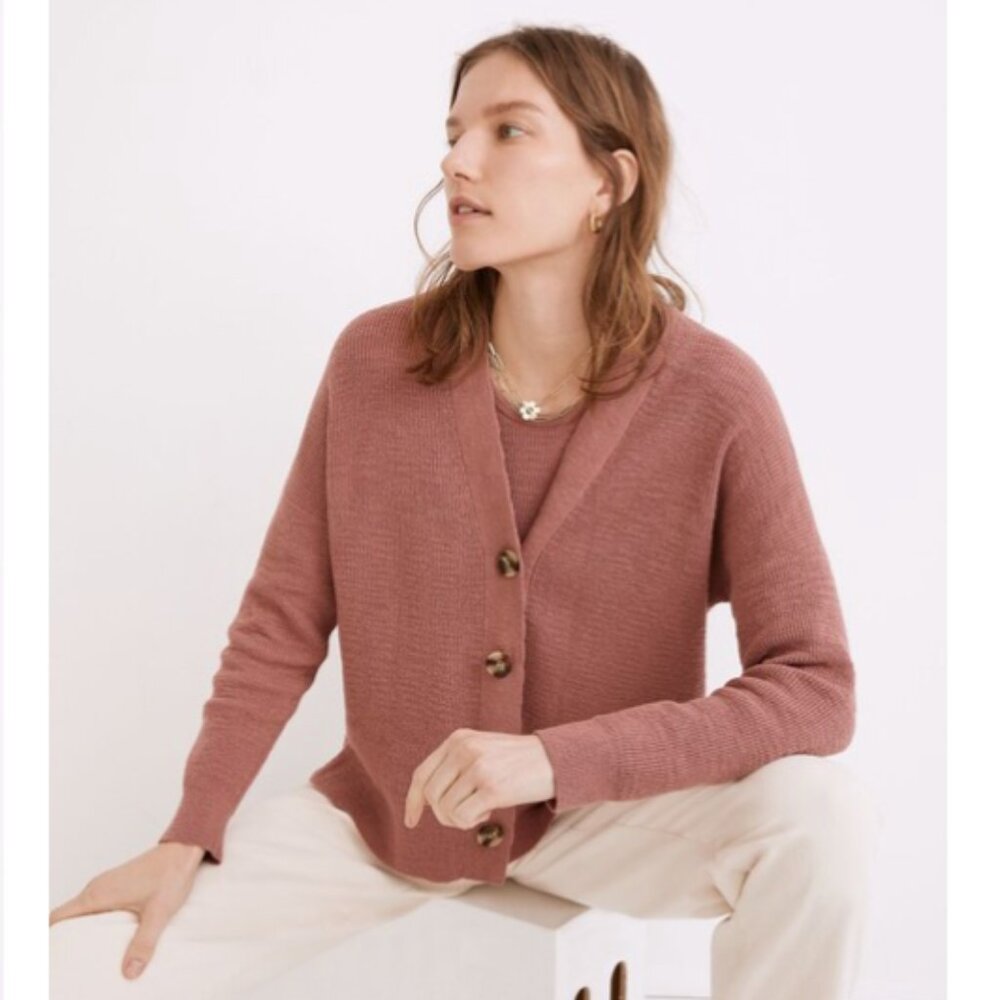 Madewell Birchmoor Cardigan Sweater